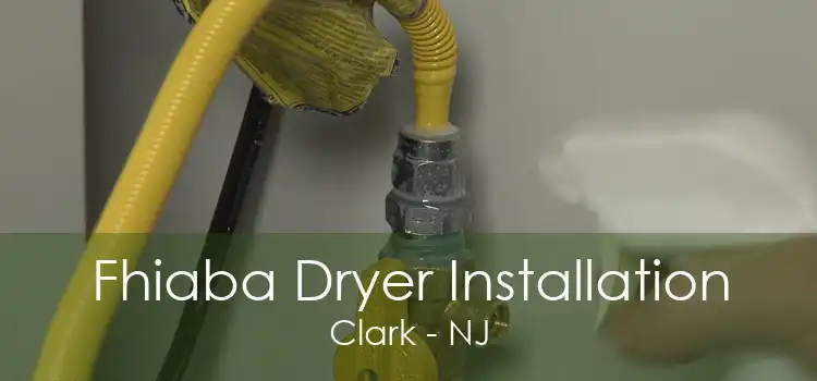 Fhiaba Dryer Installation Clark - NJ