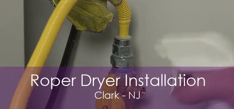 Roper Dryer Installation Clark - NJ